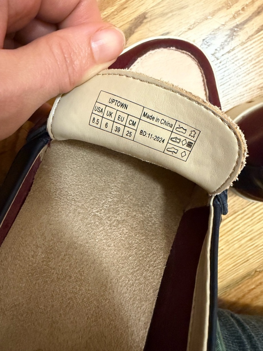 Vionic Uptown Loafers Cherry Jubilee Multi Leather 8.5 - Picture 2 of 8